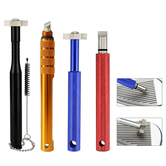 Golf Club Groove Sharpener Tool Wedge Grooving Cleaner 6 Colors