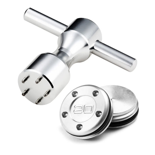 Custom Red Silver Golf Putter Weights Pair 10g-40g for Scotty