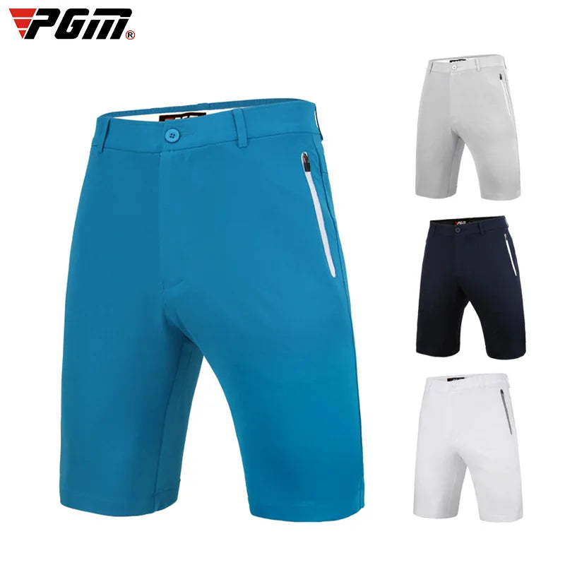 PGM Men's Golf Shorts Breathable Stretch Sports Shorts