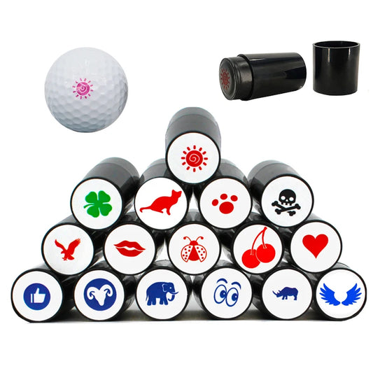 Golf Ball Stamp Marker Quick-Dry Colorfast Ball Stamper 1PC