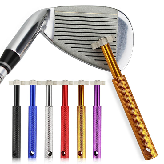 Golf Club Groove Sharpener Tool Wedge Grooving Cleaner 6 Colors